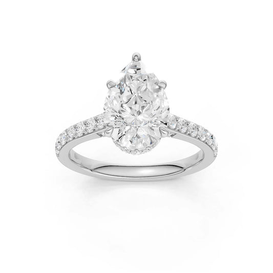 14K 2.50CT Lab Grown Diamond Engagement Ring 69429
