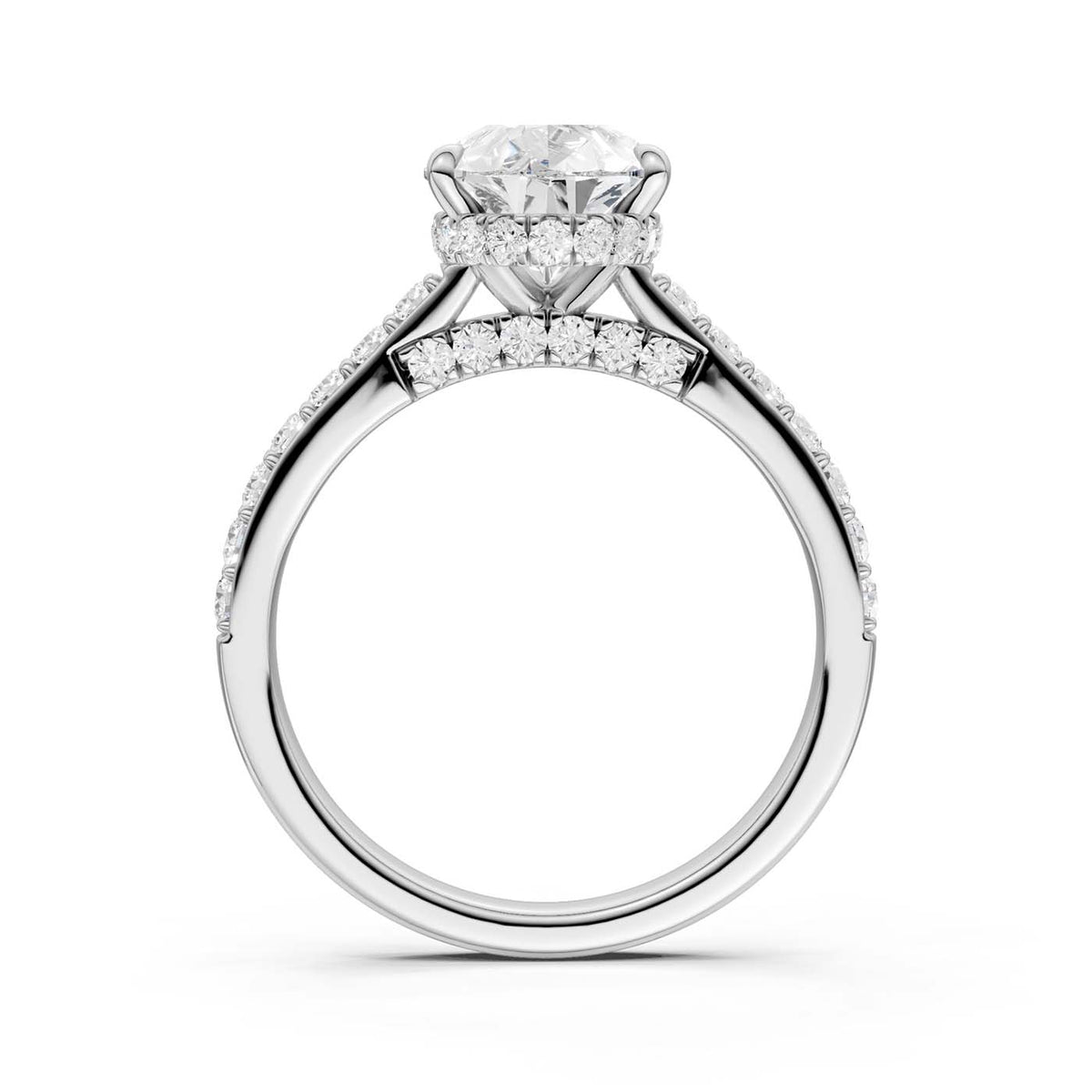 14K 2.50CT Lab Grown Diamond Engagement Ring 69429