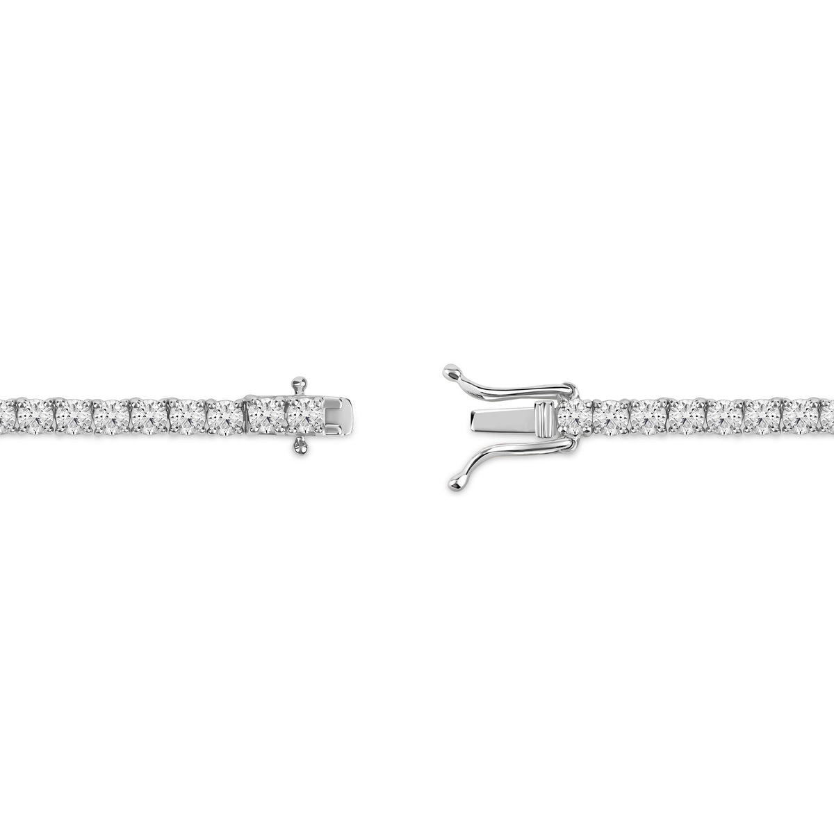 14K 29.00CT 22.6 INCH DIAMOND TENNIS NECKLACE 69527