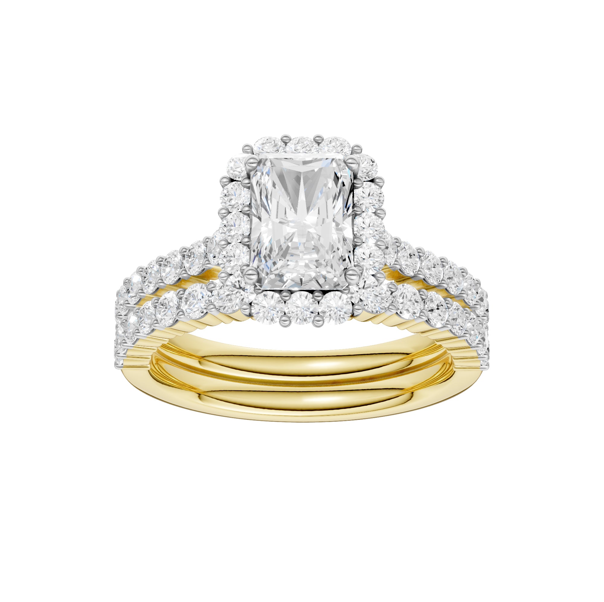 14K 2.00CT DIAMOND BRIDAL SET 69528