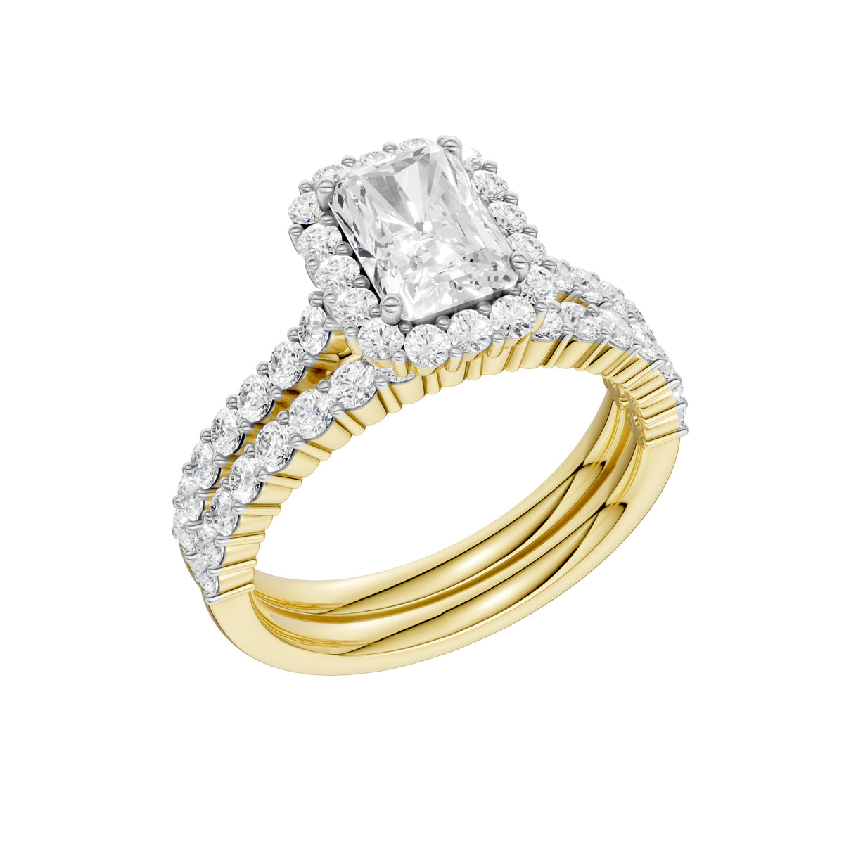 14K 2.00CT DIAMOND BRIDAL SET 69528