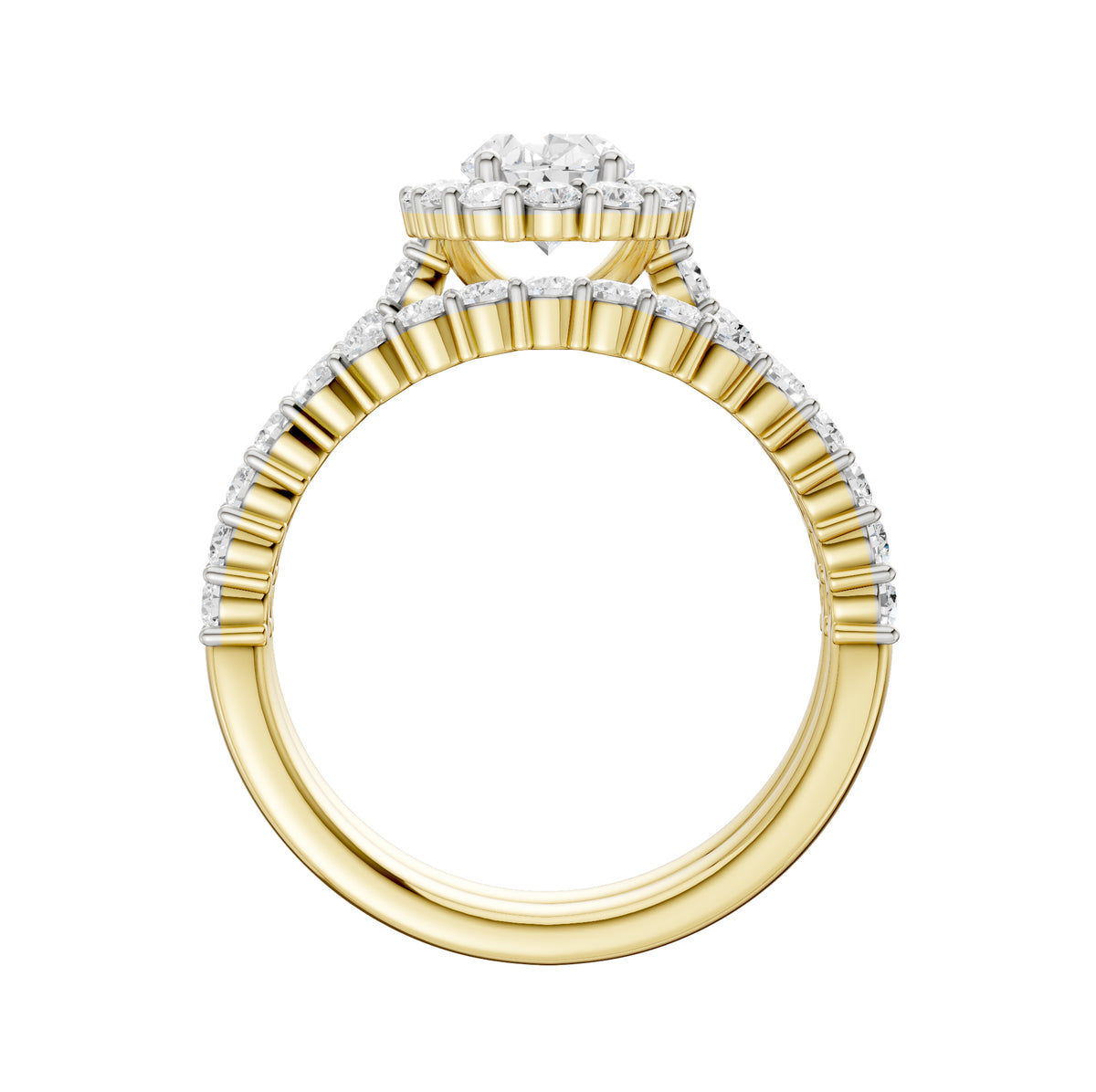 14K 2.00CT DIAMOND BRIDAL SET 69529