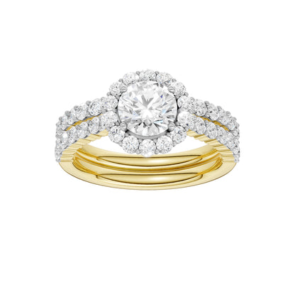 14K 2.00CT DIAMOND BRIDAL SET 69352