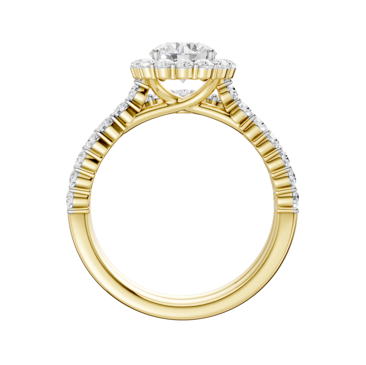 14K 2.00CT DIAMOND BRIDAL SET 69352