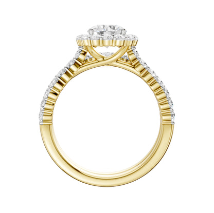 14K 2.00CT DIAMOND BRIDAL SET 69352
