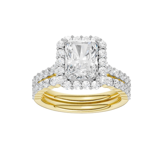 14K 3.00CT DIAMOND BRIDAL SET 69535