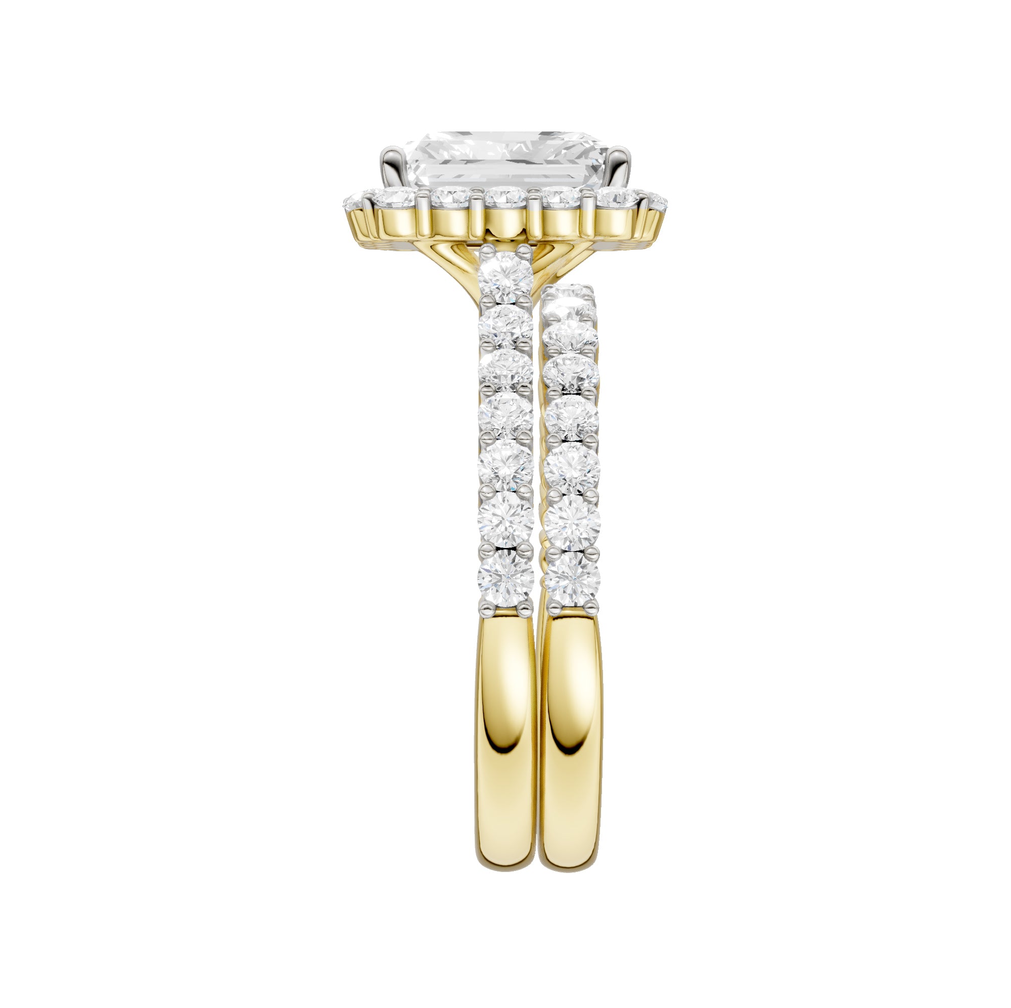 14K 3.00CT DIAMOND BRIDAL SET 69535