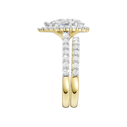 14K 3.00CT DIAMOND BRIDAL SET 69538