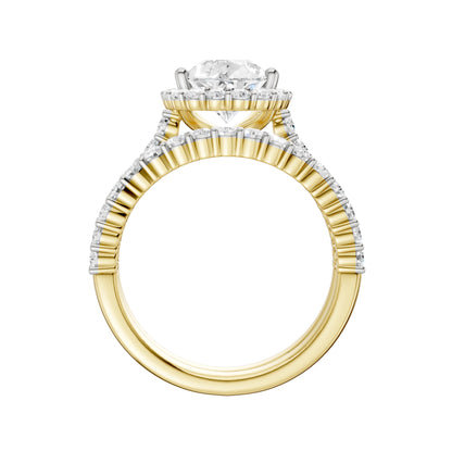 14K 3.00CT DIAMOND BRIDAL SET 69538