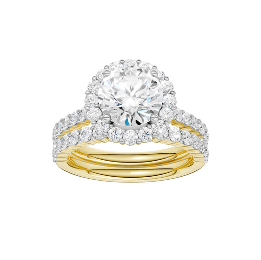 14K 3.00CT DIAMOND BRIDAL SET 69539