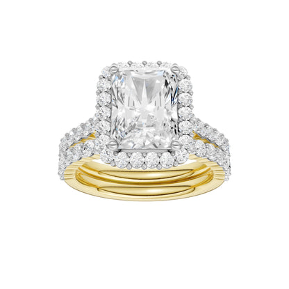14K 4.00CT DIAMOND BRIDAL SET 69542