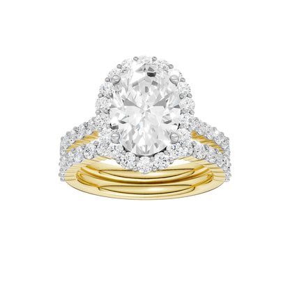 14K 4.00CT DIAMOND BRIDAL SET 69543
