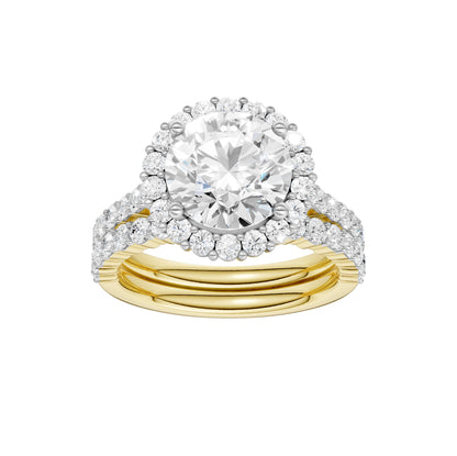 14K 4.00CT DIAMOND BRIDAL SET 69546