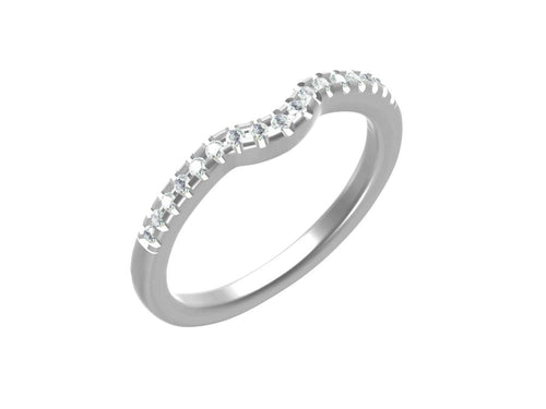 14K Gold 0.20 CTW Lab-Grown Diamond Ring Enhancer 69556