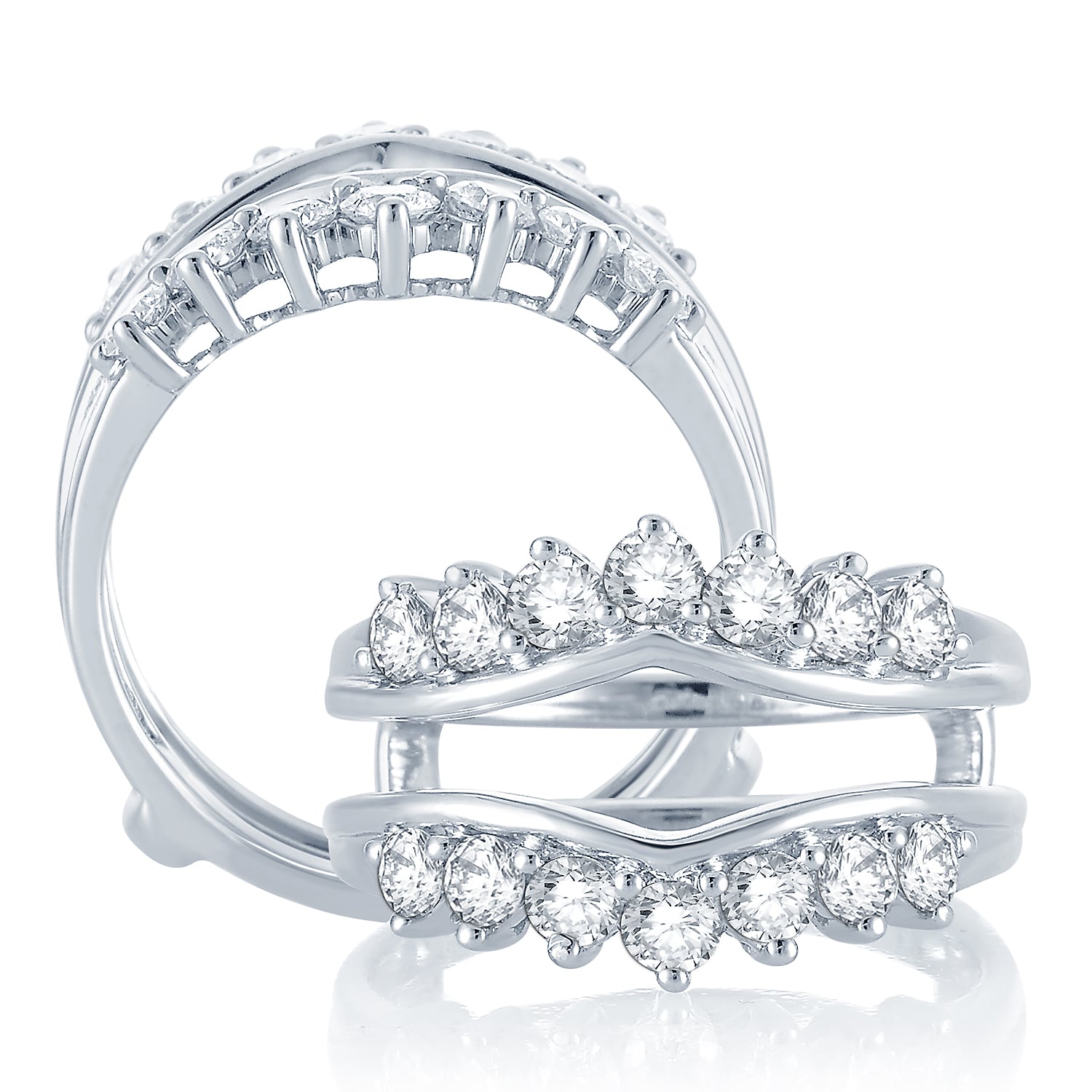 14K Gold 1.00 CTW Lab-Grown Diamond Ring Guard 69560