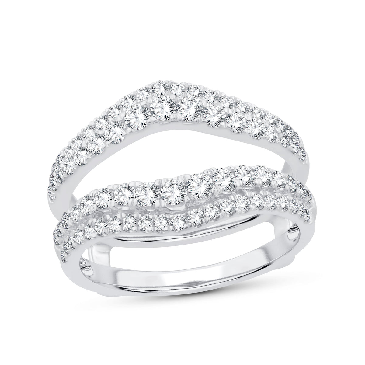 14K Gold 1.00 CTW Lab-Grown Diamond Ring Guard 69564