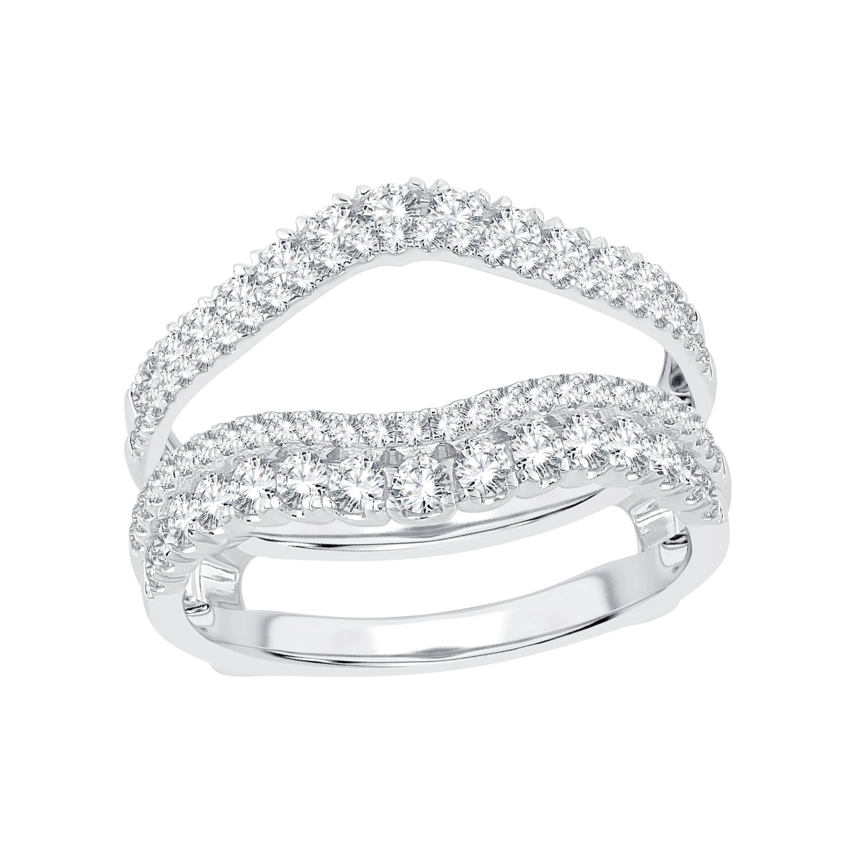 14K Gold 1.00 CTW Lab-Grown Diamond Ring Guard 69570