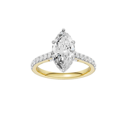 14K 2.50CT Lab Grown Diamond Engagement Ring 69594