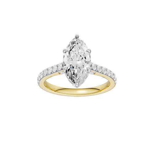14K 2.50CT Lab Grown Diamond Engagement Ring 69594