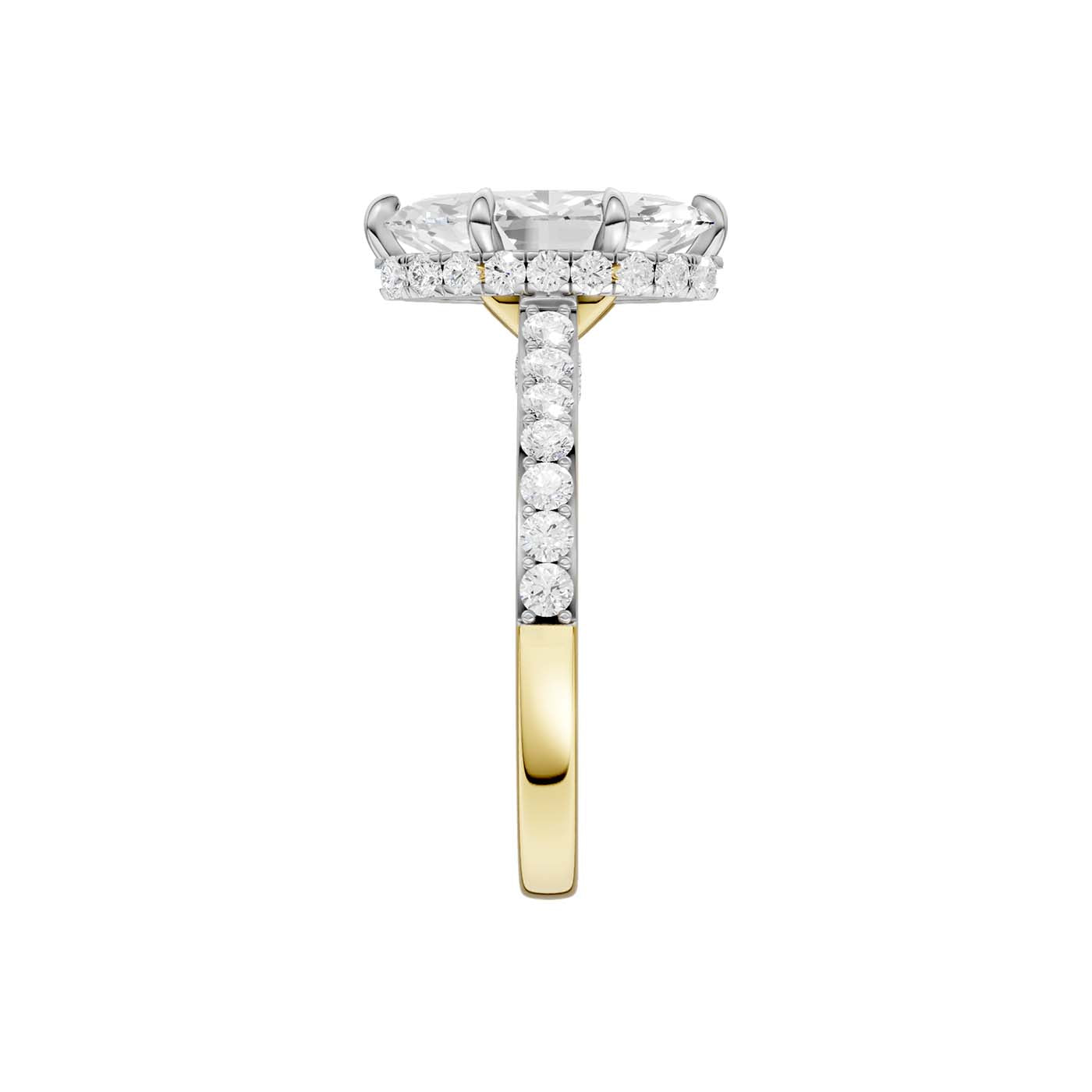 14K 2.50CT Lab Grown Diamond Engagement Ring 69594