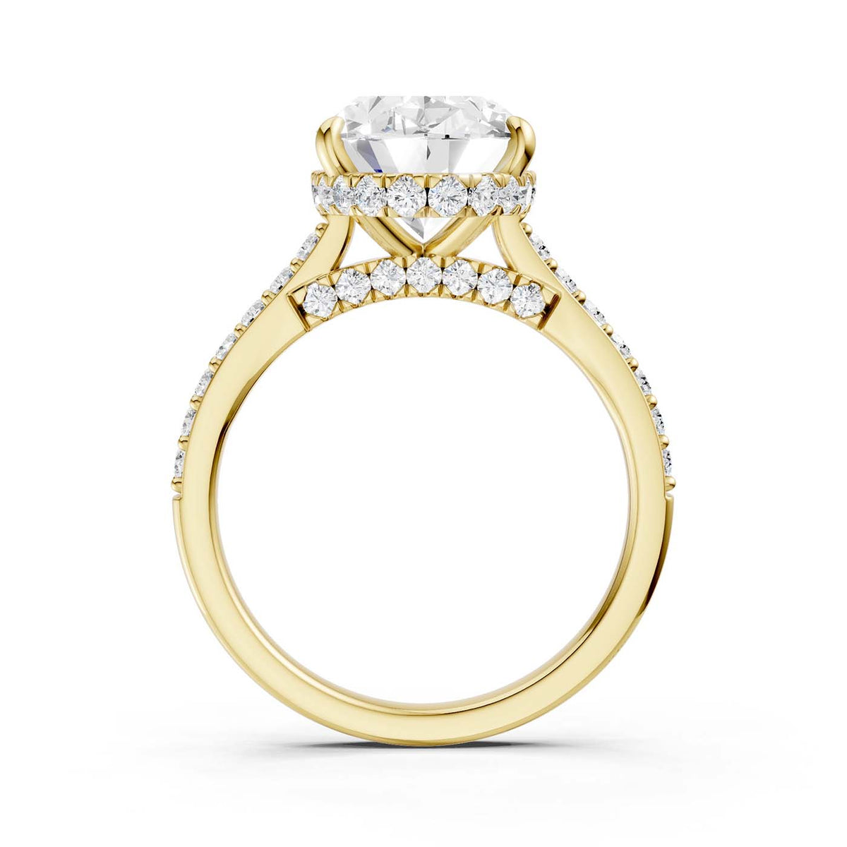14K 4.50CT Lab Grown Diamond Engagement Ring 69603