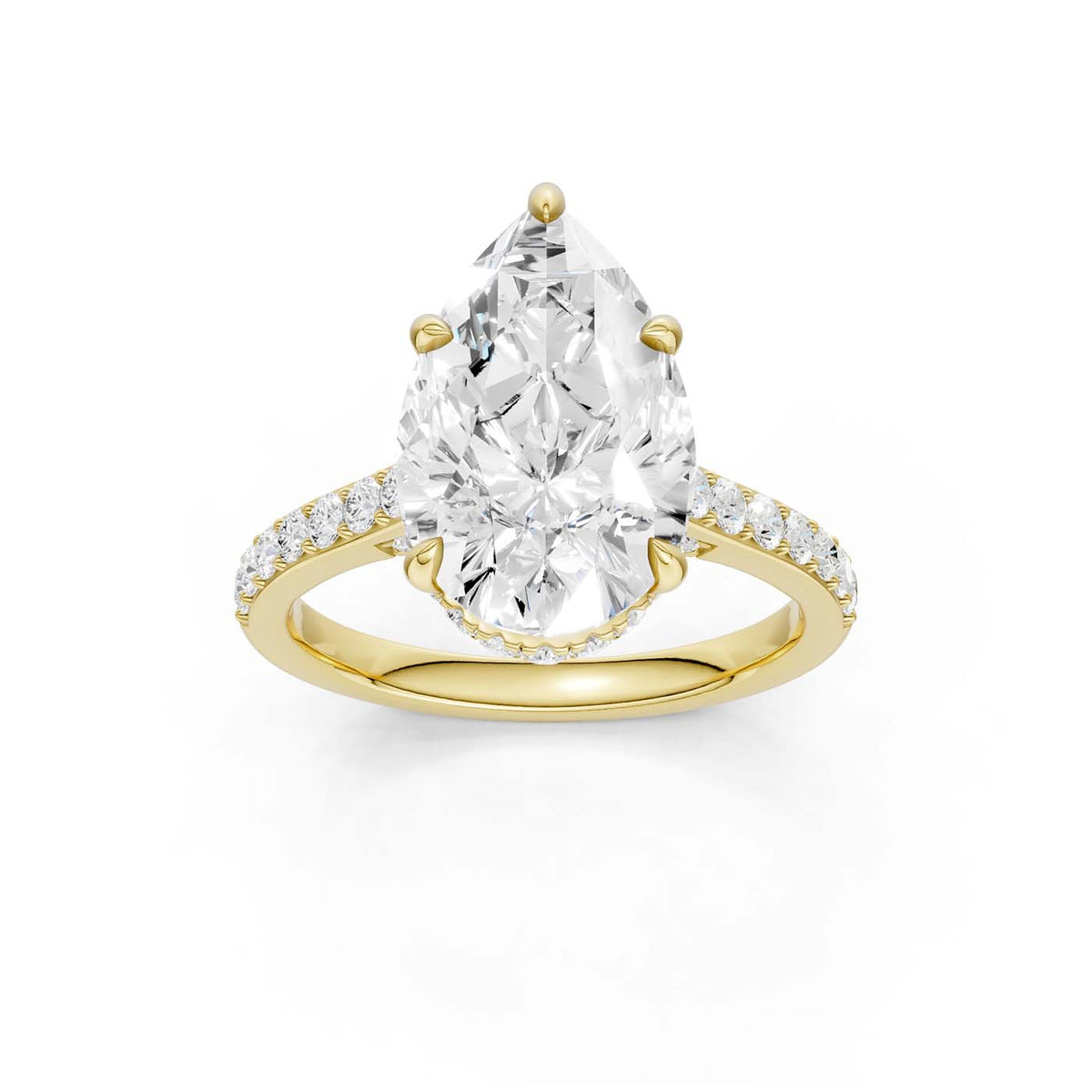 14K 4.50CT Lab Grown Diamond Engagement Ring 69605