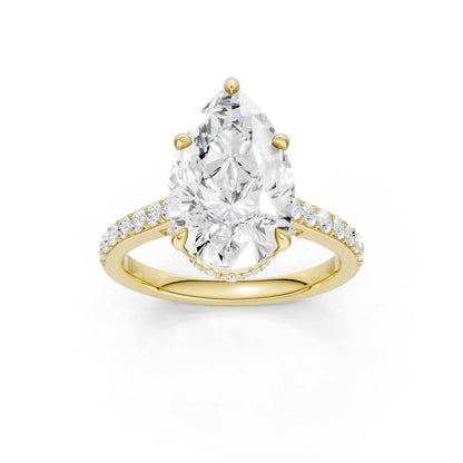 14K 4.50CT Lab Grown Diamond Engagement Ring 69605