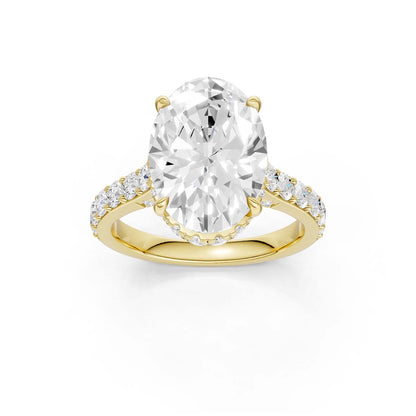 14K 6.00CT Lab Grown Diamond Engagement Ring 69610