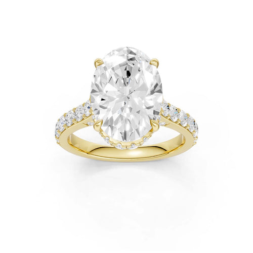 14K 6.00CT Lab Grown Diamond Engagement Ring 69610