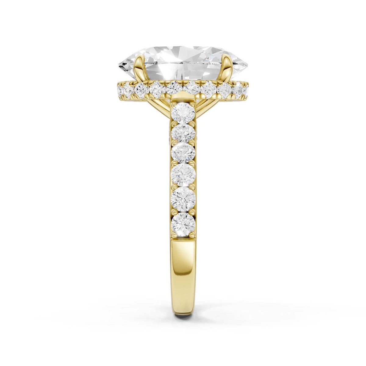 14K 6.00CT Lab Grown Diamond Engagement Ring 69610