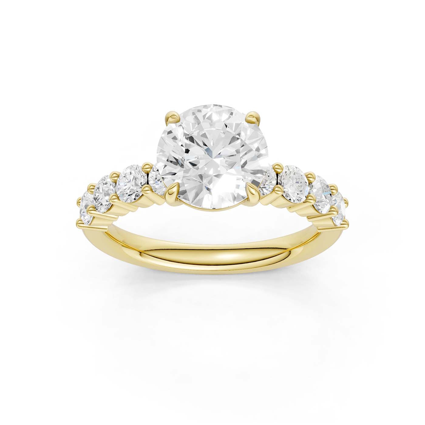 14K 2.75CT Lab Grown Diamond Engagement Ring 69652
