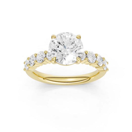 14K 2.75CT Lab Grown Diamond Engagement Ring 69652