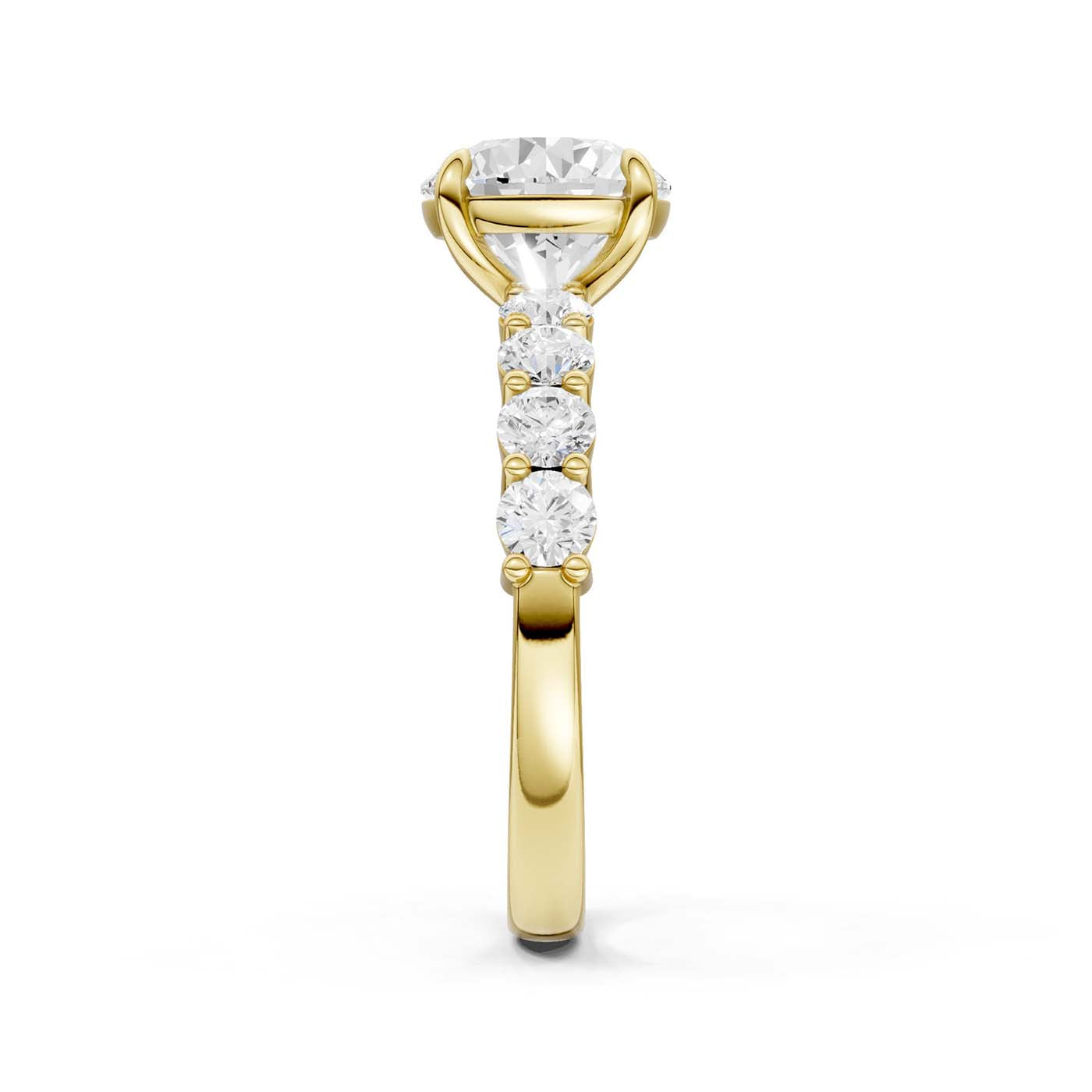 14K 2.75CT Lab Grown Diamond Engagement Ring 69652