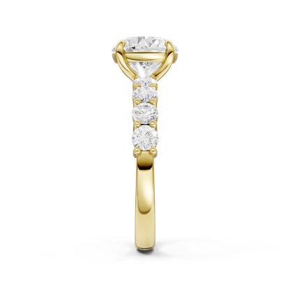 14K 2.75CT Lab Grown Diamond Engagement Ring 69652