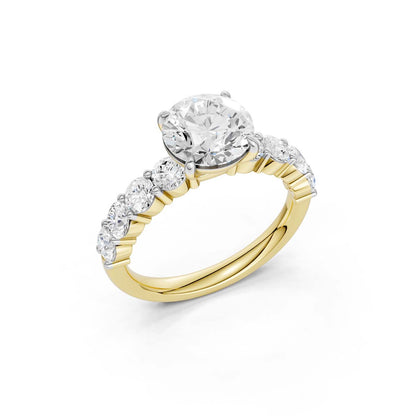 14K 3.00CT Lab Grown Diamond Engagement Ring 69653