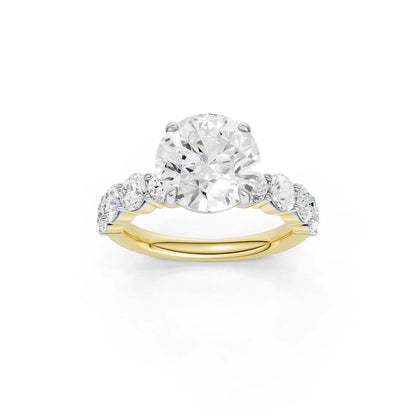 14K 4.50CT Lab Grown Diamond Engagement Ring 69654