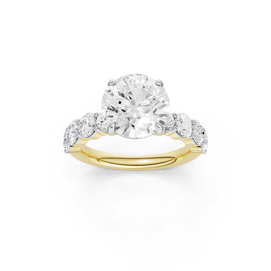 14K 4.50CT Lab Grown Diamond Engagement Ring 69654