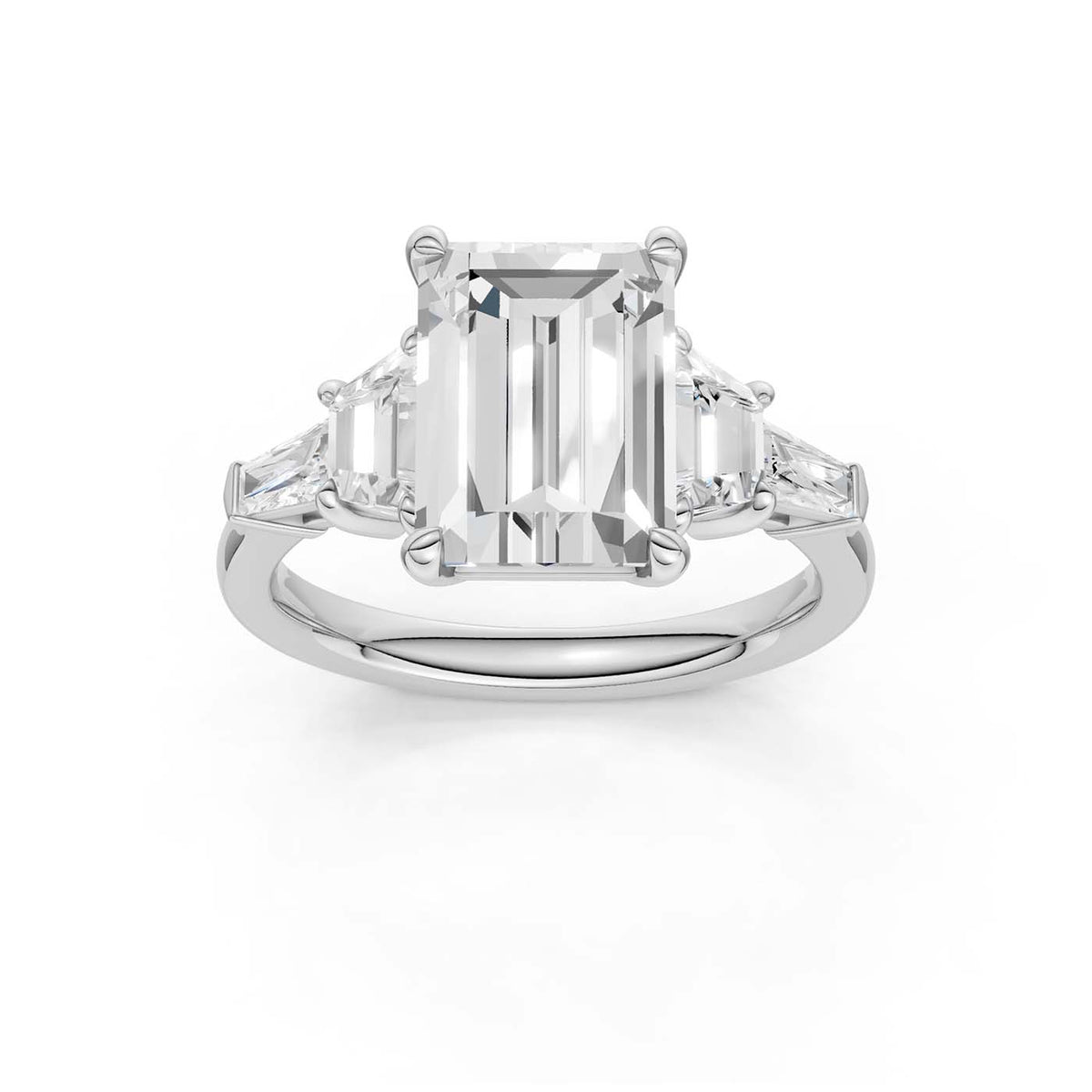 14K 3.78CT Lab Grown Diamond Engagement Ring 69669