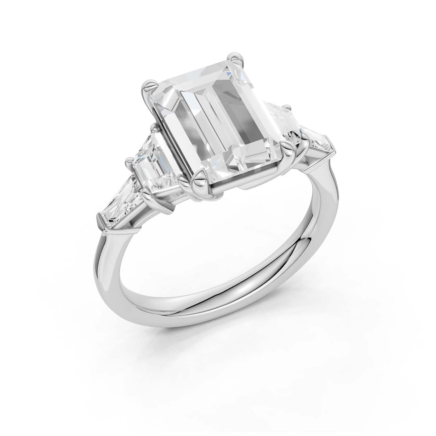 14K 3.78CT Lab Grown Diamond Engagement Ring 69669
