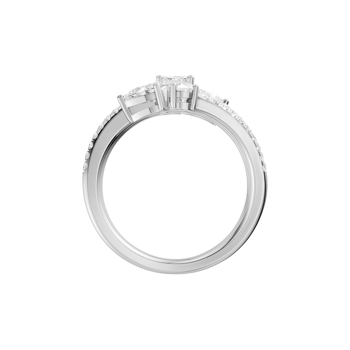 14K 1.50CT Lab Grown Diamond Fancy Ring 69697