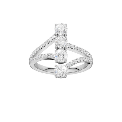 14K 1.00CT Lab Grown Diamond Fancy Ring 69699
