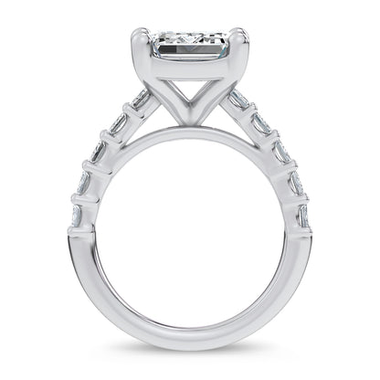 14K 9.50CT Certified Lab Grown Engagement Ring 69724
