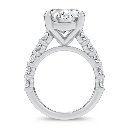 14K 9.50CT Certified Lab Grown Engagement Ring 69725