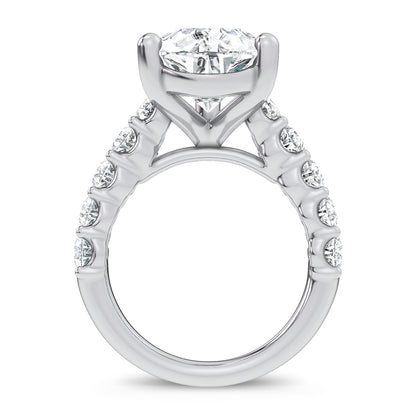 14K 9.00CT Certified Lab Grown Engagement Ring 69729