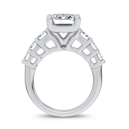 14K 7.46CT Certified Lab Grown Engagement Ring 69730