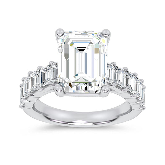 14K 7.00CT Certified Lab Grown Engagement Ring 69735