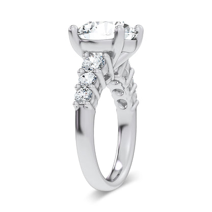 14K 6.00CT Certified Lab Grown Engagement Ring 69748