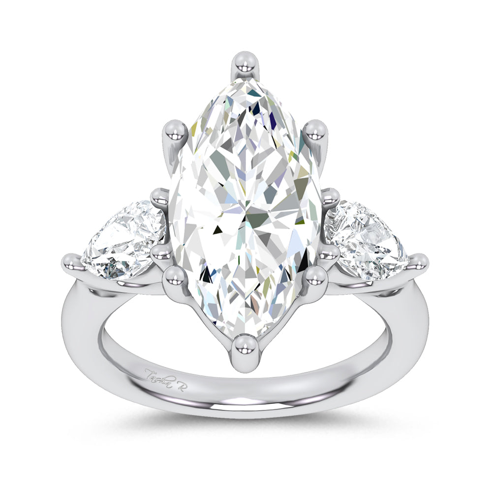 14K 6.00CT Certified Lab Grown Engagement Ring 69750