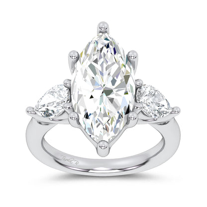 14K 6.00CT Certified Lab Grown Engagement Ring 69750