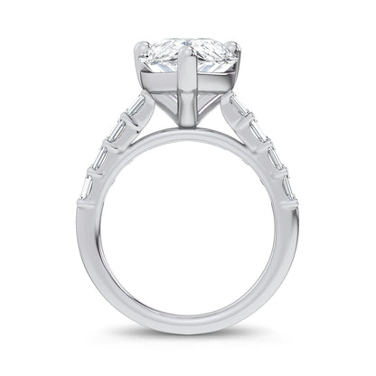 14K 5.72CT Certified Lab Grown Engagement Ring 69756